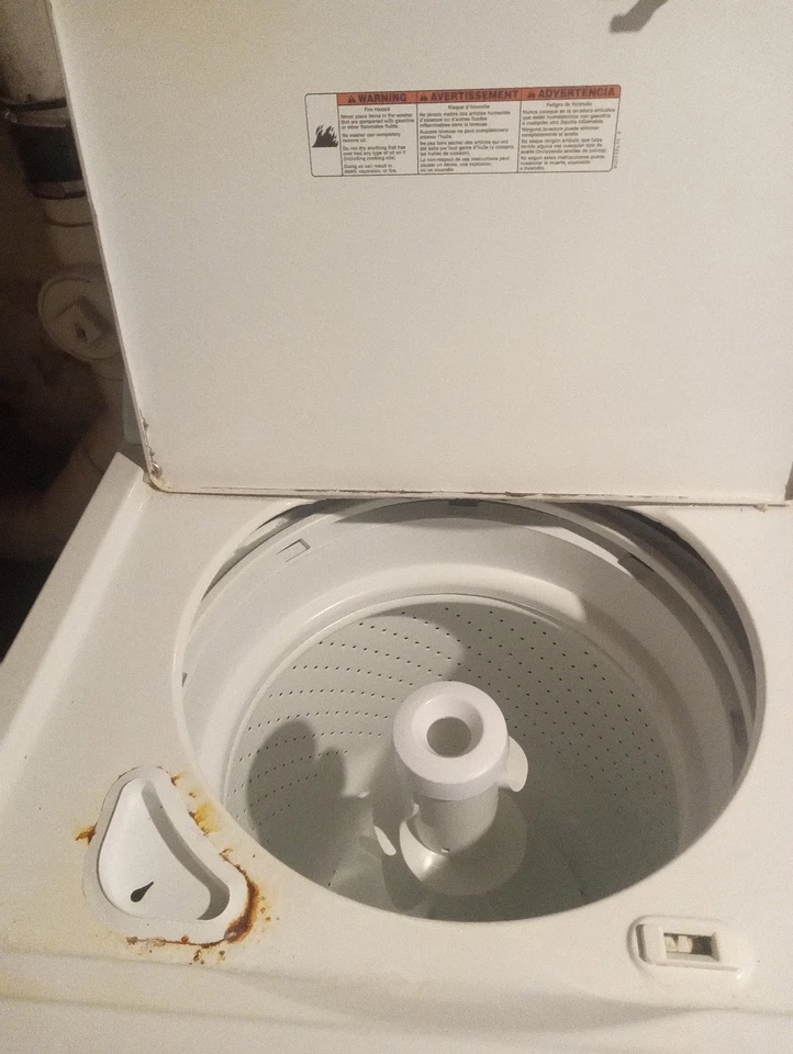 Б/у стиральная машина с верхней загрузкой Whirlpool с мешалкой - Изображение 3 из 4