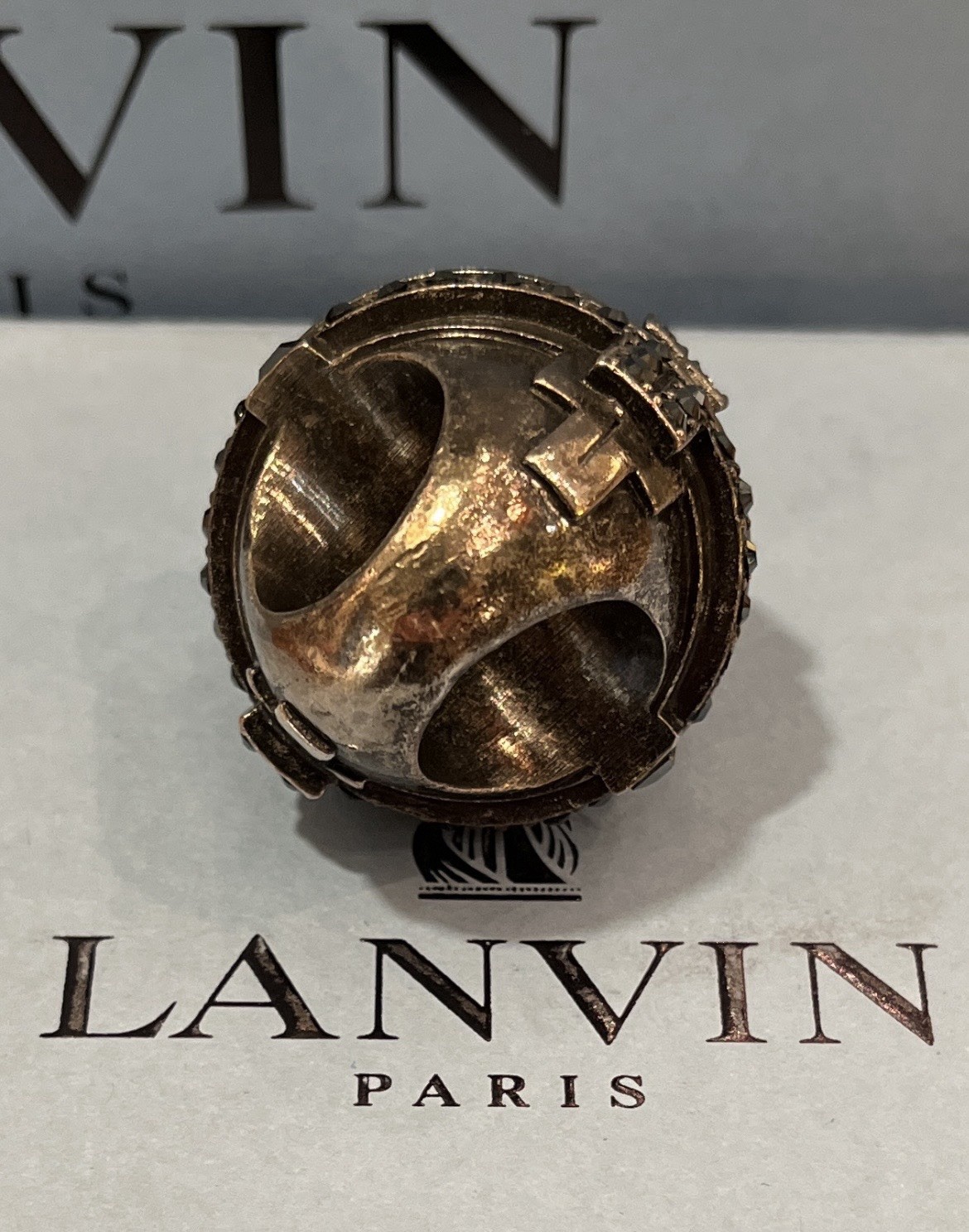 LANVIN Paris Runway Statement Ring - image 8