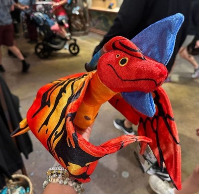 NWT Disney Parks Pandora Avatar Fire And Ash Toruk Plush Banshee Animal  Plush 