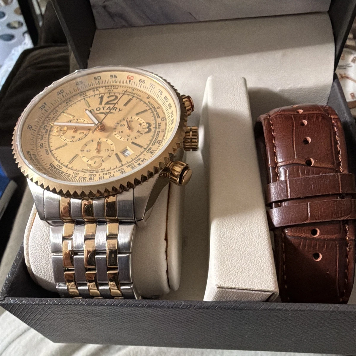 Rotary Watches for Men for sale | eBay