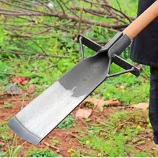 Portable Garden Cleaning Steel Shovel Scraper Spade Tool For Weed Ice Dirt Snow