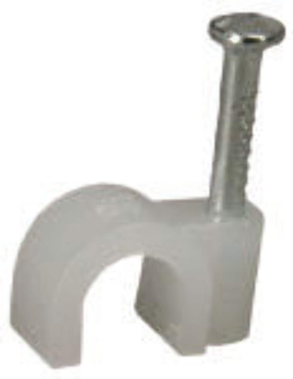 W4 Round Cable Clips 6Mm (10)