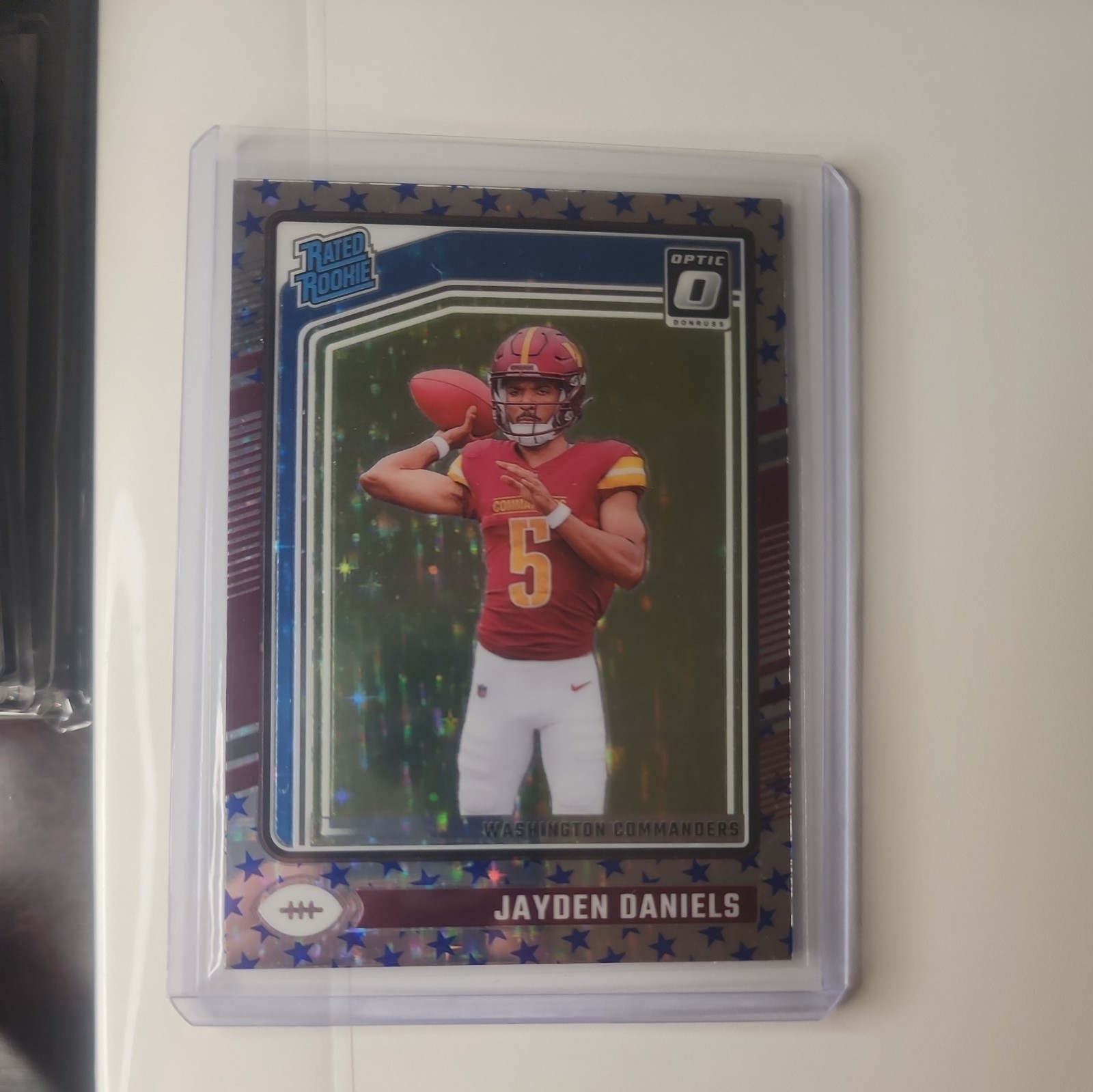 2024 Panini Donruss Optic - Rated Rookie Jayden Daniels #248 Stars Prizm (RC)
