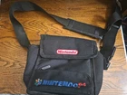 Vintage Nintendo 64 N64 Black Case Carrying Travel Shoulder Bag Embroidered