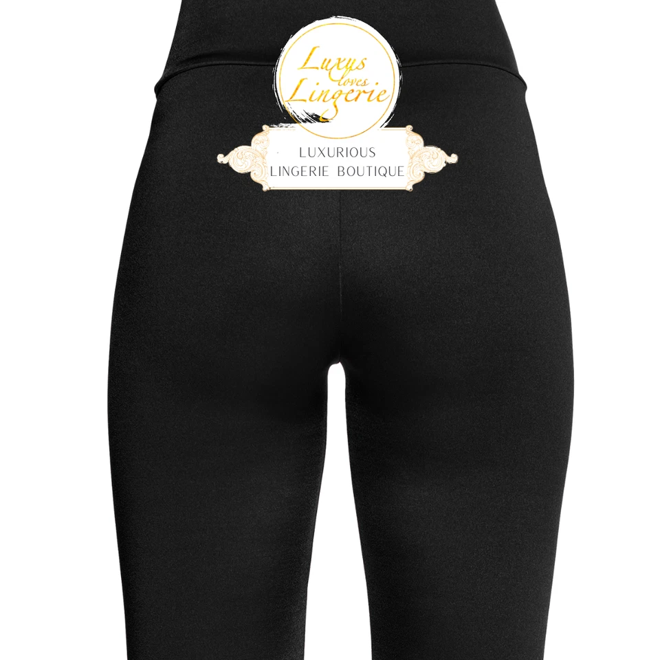 THE WORKOUT LEGGINGS by Wolford black schwarz Samt Optik Elastisch Yoga Sport bl - Bild 3 von 3