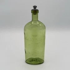 Vintage Royall Lyme of Bermuda After Shave Cologne Bottle Lead Crown Stopper