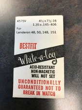 BESTFIT Mainspring 4575V for Landeron Chronograph caliber 48, 50, 148, 151 - All