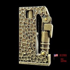 Kerosene Lighter Retro Old Style Grinding Wheel HT752BRONZE Men's Gift