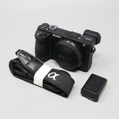 Sony Alpha a6500 24.2MP Black Mirrorless Digital Camera - 429 Shutter Count