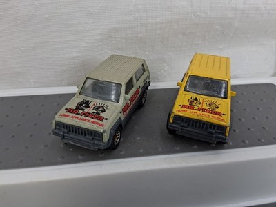 Matchbox Mr Fixer Jeep Cherokee Yellow Gray Lot Of 2 Die Cast