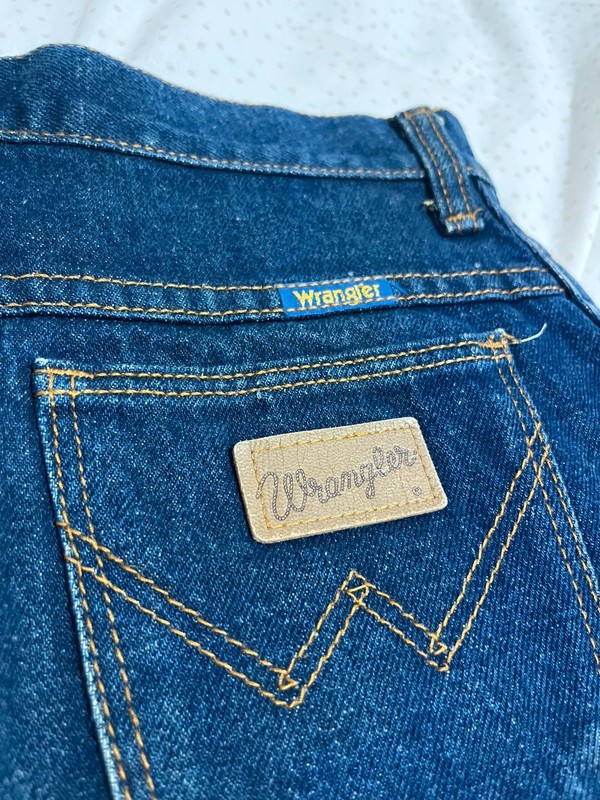 Women’s wrangler denim skirt w27 image 4