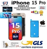 Apple Iphone 15 Pro Touchscreen Display - Soft Oled - 120 Hz Oem Gls Neu