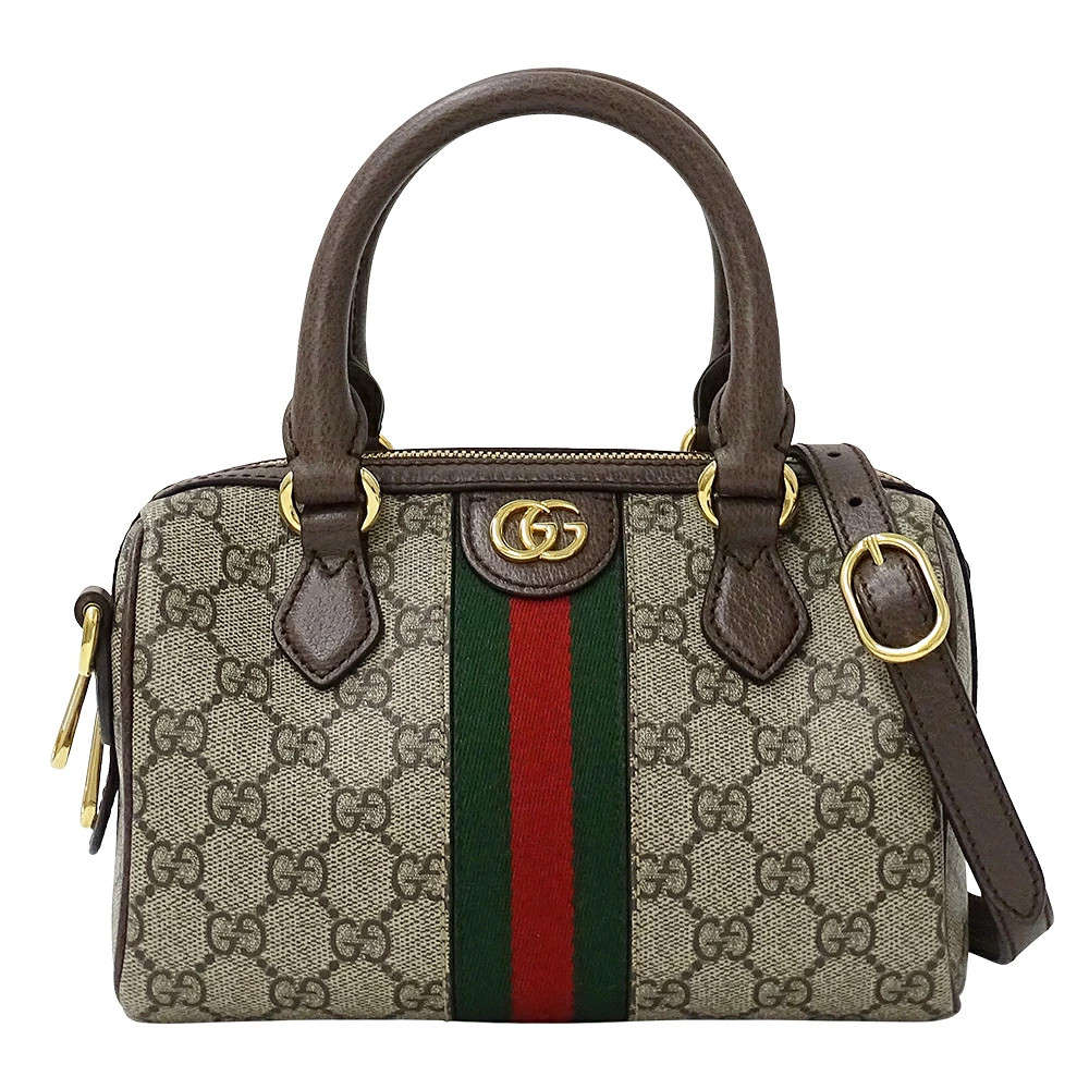Gucci Ophidia GG Supreme Mini Bag Beige Brown 772053 Shoulder Bag #BBB074