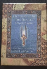 Healing with the Angels Oracle Cards set with book by Doreen Virtue *Pre-owned*