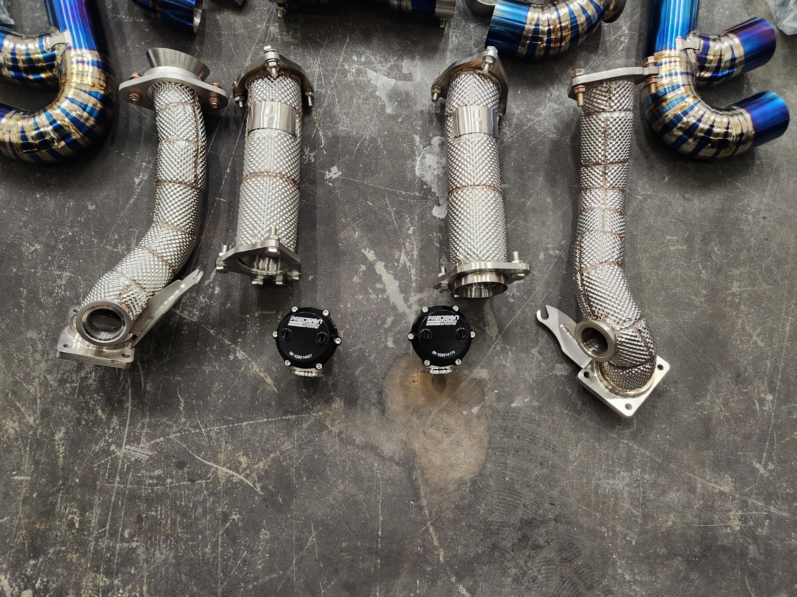 C8 Corvette Titanium Twin Turbo Kit For 2020+ Stingray & Eray Non ...