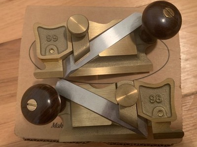 Lie Nielsen (Discontinued)  Side Rabbet Planes No. 98 & 99 Lightly Used w/Box