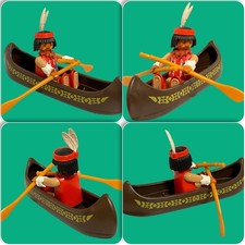 Playmobil Western 3397 Indianer Trapper Kanu AUSWÄHLEN  #PM77