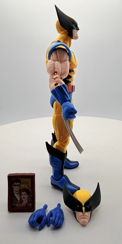 Hasbro Marvel Legends X-Men VHS CEL Sombreado Wolverine Suelto/Completo ¡IMPRESCINDIBLE! Foto 4 de 4