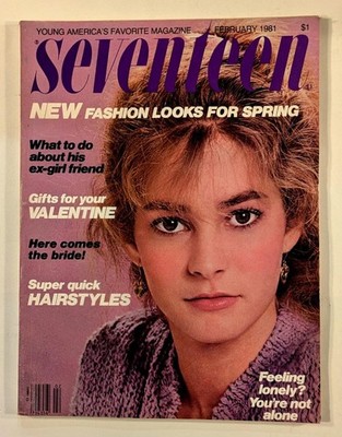 Seventeen - February 1981 Vintage Magazine - Lisanne Falk