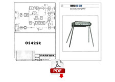 FARFISA OS-42 SR (Service Manual) Schematic Diagram Schema Schaltplan + Owner's