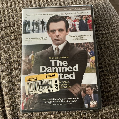 THE DAMNED UNITED 2009 DVD SONY PRINT MICHAEL SHEEN JIM BROADBENT BRAND NEW!!!!