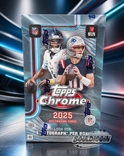 2025 Topps Chrome Football NFL Hobby Box / Factory Sealed 🔥🥶