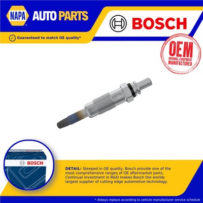 Glow Plugs Set 4x fits SSANGYONG KORANDO KJ 2.3D 2.9D 96 to 05 Bosch 0011590001