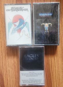 eagles cassette tape lot (2) sealed