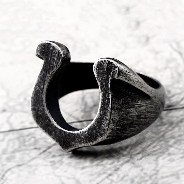 Good Luck Ring In Men's Rings for sale | eBay