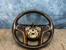 Cadillac Escalade 2015-2020 Steering Wheel Black Leather Assembly Oem