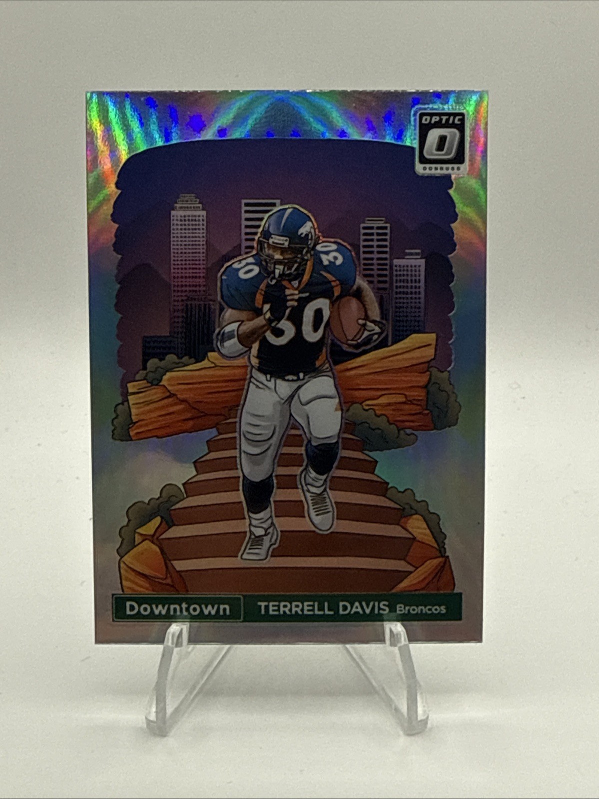 2024 Donruss Optic - Terrell Davis Downtown #24 Broncos