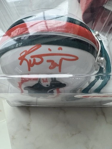 Ricky Williams / Autographed Mini Helmet (Miami Dolphins) *JSA COA*