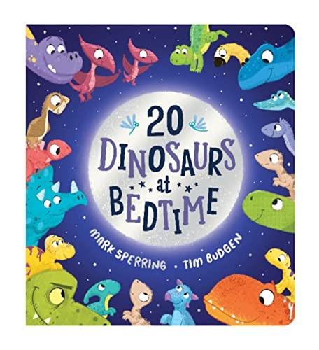 Twenty Dinosaurs at Bedtime: The super fun counting book with dinosaurs is now a board book for ages 0 and up! - Image 4