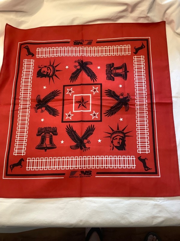 Norfolk Southern America’s 250th Railroad Engineer Bandana Big Boy 4014 Event