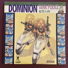 Dominion Tank Police Acts I-IV Japanese Anime OVA LaserDisc 4 Discs English 1989