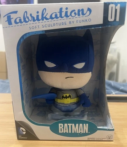 Batman Funko Fabrikations 01 Soft Sculpture 6 Inch DC Comics Boxed 2014 Fabric