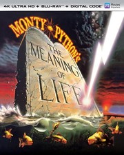 Monty Python's the Meaning of Life 4K UHD Blu-ray Graham Chapman NEW Monty Python's the Meaning of Life 4K UHD Blu-ray Graham Chapman NEW