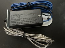 Trailer Break Away Switch 4' Cable Lanyard Plastic Pin Electric Brake Break Away