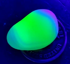 Layered UV Opalescent STUNNER Multi - Real Davenport Beach Sea Glass