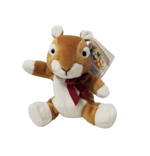 Vintage 1997 Just Friends Chosun SQUIRREL Plush Stuffed Animal Tag New Old Stock - Picture 2 of 7