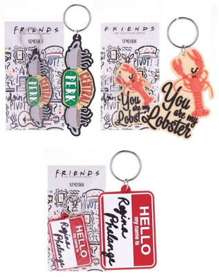 FRIENDS Schlüsselanhänger ca. 7 cm Ross Rachel Chandler Monica Joey Phoebe