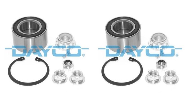 Dayco 2X Radnabe Radlagersatz Vorne FüR VW Lupo Polo Seat Arosa 6X1 6E1 6N2-image