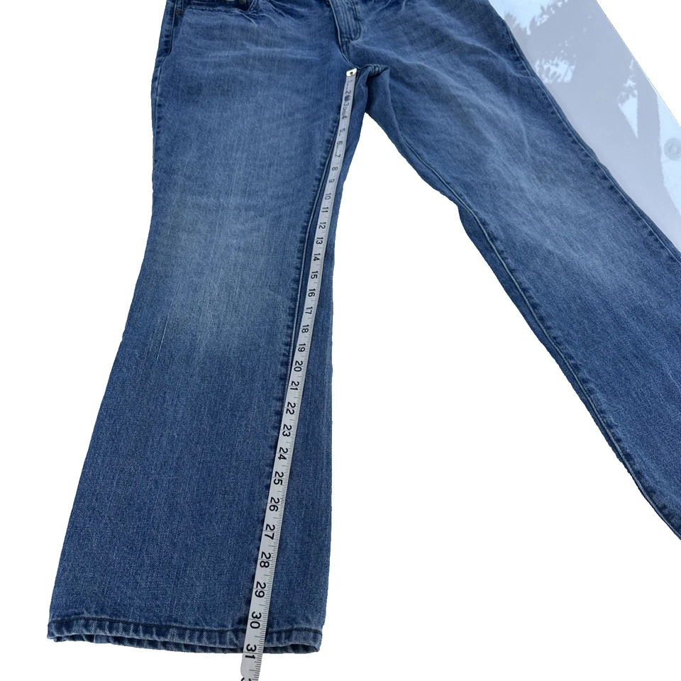 Pantalones de mezclilla Ocean Pacific Bootcut para hombre 38 x 32 azul lavado medio todos los días al aire libre Foto 4 de 4