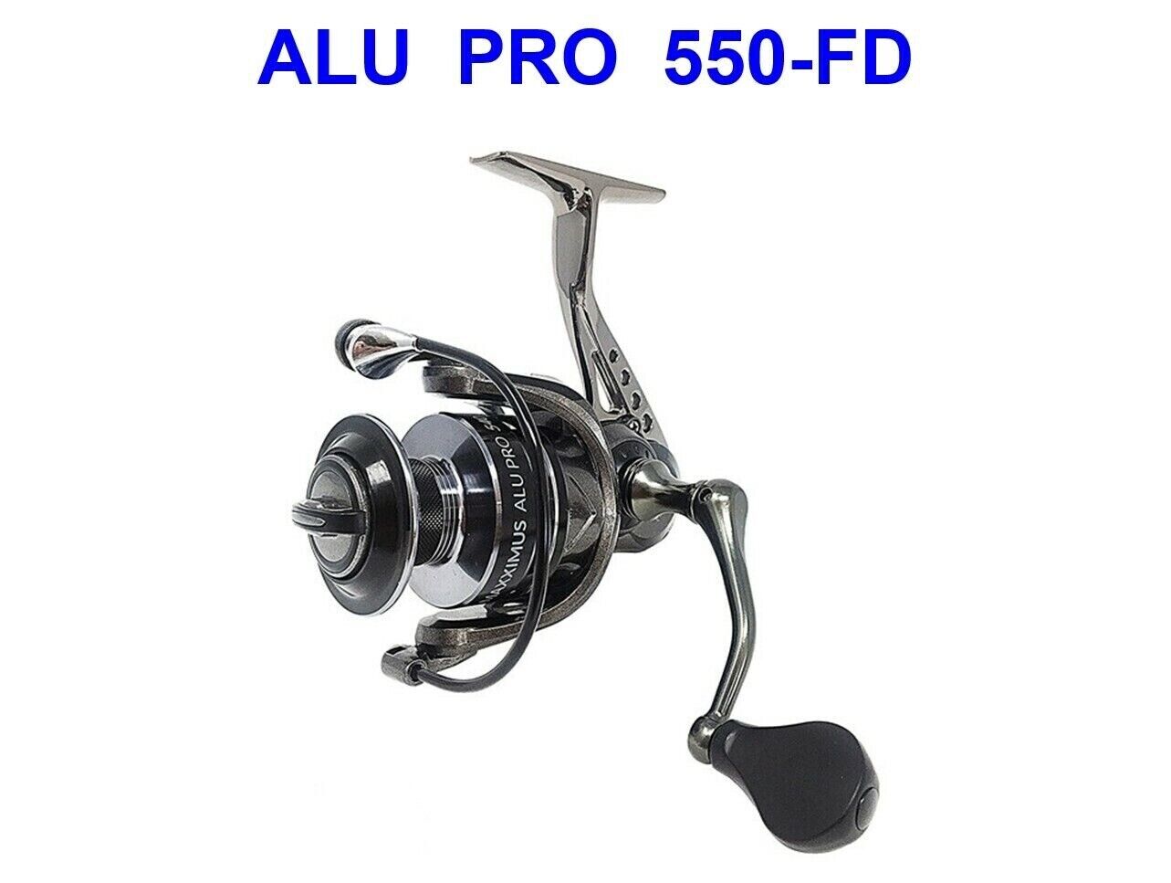 FLADEN MAXXIMUS ALU PRO SPINNING REEL+SPARE SPOOL SEA LURE GAME COARSE 11-8350