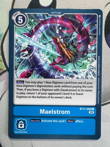 Maelstrom Nonfoil Digimon TCG DGA789