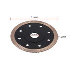 4.5" Diamond thin blade 10 PCS 900+ ft Life, Fast Smooth Edge Cut marble ceramic — photo 6
