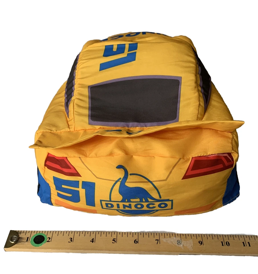 Disney Pixar Lightyear Rusteze 95, Dinoco 51 Peluche Coche Almohada Juguete Reversible XL Foto 4 de 4