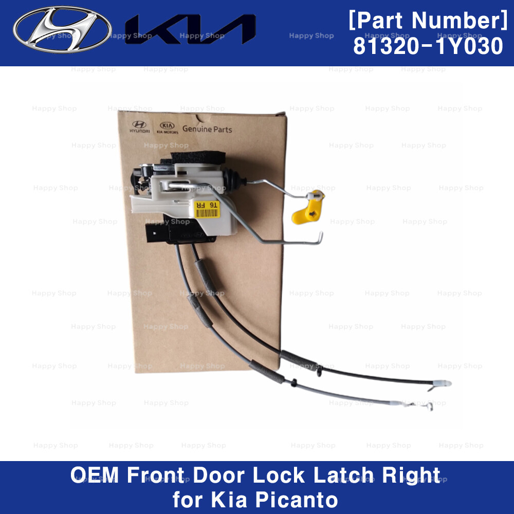 813201Y030 Genuine Front Door Latch Right Side for Kia Picanto New