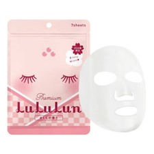 Máscara facial Lululun Sakura Premium 7 días 7 hojas X 1 pieza