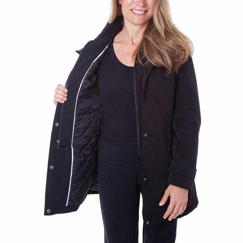 HFX Ladies' All Weather Trench Coat Jacket J22 - Picture 5 of 15